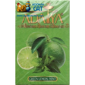 Табак для кальяна Adalya Green Lemon Mint (Адалия Зеленый Лимон с Мятой) 50г 